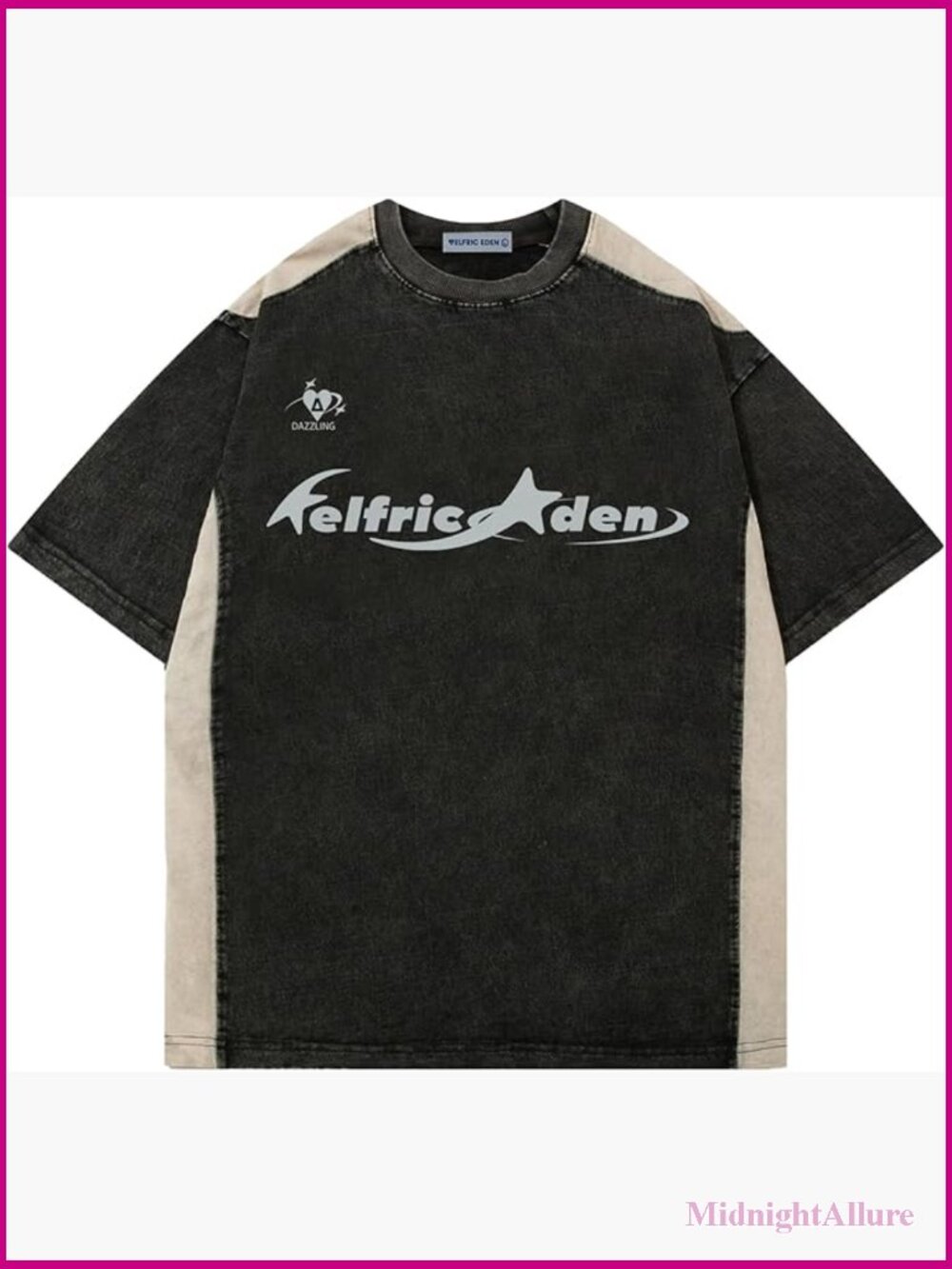 Oversized Graphic Tee Y2k Streetwear Casual Summer Top